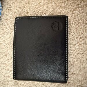 Timberland Black Leather Card Holder
